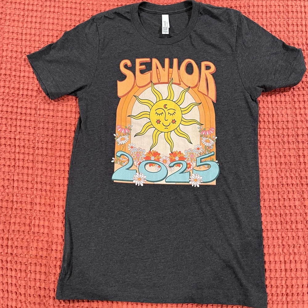 Bella Canvas Gray Graphic Short Sleeve T-Shirt